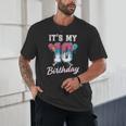 Baseball 10 Year Old Ice Cream Drip 10th Birthday Boys Unisex T-Shirt