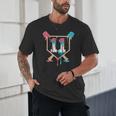 Baseball 11 Year Old Ice Cream Drip 11th Birthday Boy Player Unisex T-Shirt Baseball 11 Year Old Ice Cream Drip 11th Birthday Boy Player Unisex T-Shirt