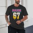 Baseball 6 7 Ice Cream Drip Number 67 Six Seven Meme Unisex T-Shirt Baseball 6 7 Ice Cream Drip Number 67 Six Seven Meme Unisex T-Shirt