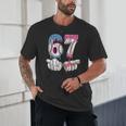 Baseball 67 Ice Cream Drip Six Seven Boys Girls Meme Unisex T-Shirt Baseball 67 Ice Cream Drip Six Seven Boys Girls Meme Unisex T-Shirt