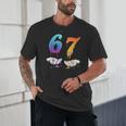 Baseball 67 Ice Cream Drip Six Seven Boys Meme Unisex T-Shirt Baseball 67 Ice Cream Drip Six Seven Boys Meme Unisex T-Shirt
