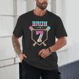 Baseball 7 Year Old Ice Cream Drip 7th Birthday Boys Player Unisex T-Shirt Baseball 7 Year Old Ice Cream Drip 7th Birthday Boys Player Unisex T-Shirt