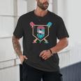 Baseball 9 Year Old Ice Cream Drip 9th Birthday Boys Player Unisex T-Shirt