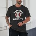 Baseball Abuelito Distressed Vintage Grandpa Game Day Unisex T-Shirt Baseball Abuelito Distressed Vintage Grandpa Game Day Unisex T-Shirt