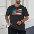 Baseball American Flag Patriotic USA Pride Unisex T-Shirt Baseball American Flag Patriotic USA Pride Unisex T-Shirt