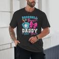 Baseball Or Bows Daddy Loves You Gender Reveal Family Unisex T-Shirt Baseball Or Bows Daddy Loves You Gender Reveal Family Unisex T-Shirt