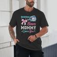 Baseball Or Bows Your Mommy Loves You Gender Reveal Matching Unisex T-Shirt Baseball Or Bows Your Mommy Loves You Gender Reveal Matching Unisex T-Shirt