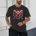 Baseball Candy Cane Christmas Baseball Ice Cream Drip Boys Unisex T-Shirt Baseball Candy Cane Christmas Baseball Ice Cream Drip Boys Unisex T-Shirt