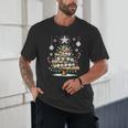 Baseball Christmas Tree Lights Unisex T-Shirt Baseball Christmas Tree Lights Unisex T-Shirt