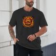 Baseball Drip Angry Lava Slime Ball Graphic Unisex T-Shirt Baseball Drip Angry Lava Slime Ball Graphic Unisex T-Shirt