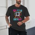 Baseball Drip Bruh It's My 13th Birthday Boy Ice Cream Drip Unisex T-Shirt Baseball Drip Bruh It's My 13th Birthday Boy Ice Cream Drip Unisex T-Shirt