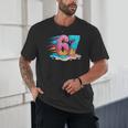 Baseball Drip Ice Cream 67 Graffiti Splash Melt Unisex T-Shirt