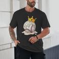 Baseball Drip Ice Cream Crown Melt Graphic Unisex T-Shirt Baseball Drip Ice Cream Crown Melt Graphic Unisex T-Shirt