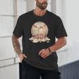 Baseball Drip Ice Cream Melting Illustration Unisex T-Shirt