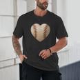 Baseball Heart Shape Valentines Day Love Boys Kids Men Unisex T-Shirt Baseball Heart Shape Valentines Day Love Boys Kids Men Unisex T-Shirt