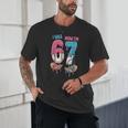 Baseball Ice Cream I Was 6 Now I'm 7 67 Birthday Boy Unisex T-Shirt
