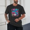Baseball Ice Cream Drip 100 Days Of School Student Teacher Unisex T-Shirt
