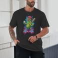 Baseball Ice Cream Drip Boys And Girls Batter Game Day Unisex T-Shirt Baseball Ice Cream Drip Boys And Girls Batter Game Day Unisex T-Shirt