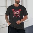 Baseball Ice Cream Drip Number 67 Meme Valentine Couple Love Unisex T-Shirt
