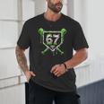 Baseball Ice Cream Drip Number 67 Player 67th Birthday Kids Unisex T-Shirt Baseball Ice Cream Drip Number 67 Player 67th Birthday Kids Unisex T-Shirt