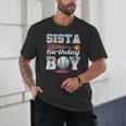 Baseball Ice Cream Drip Sista Of The Birthday Boy Unisex T-Shirt