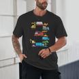 Baseball Ice Cream Drip Vehicles Youth Baseball Drip Unisex T-Shirt Baseball Ice Cream Drip Vehicles Youth Baseball Drip Unisex T-Shirt