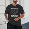 Baseball Math Double Play What Part Of Baseball Game Unisex T-Shirt Baseball Math Double Play What Part Of Baseball Game Unisex T-Shirt