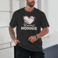 Baseball Nonnie Baseball Heart Unisex T-Shirt Baseball Nonnie Baseball Heart Unisex T-Shirt