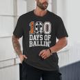 Baseball Soccer Basketball 100 Days Of School Unisex T-Shirt Baseball Soccer Basketball 100 Days Of School Unisex T-Shirt