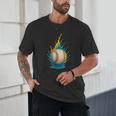 Baseball Splash Team Player For Kids Men Women Unisex T-Shirt