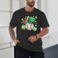 Baseball St Patricks Day Lucky Baseball Player Shamrock Unisex T-Shirt Baseball St Patricks Day Lucky Baseball Player Shamrock Unisex T-Shirt