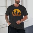 Baseball Tee Sunset Silhouette Players Men Women Kids Unisex T-Shirt Baseball Tee Sunset Silhouette Players Men Women Kids Unisex T-Shirt