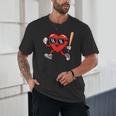 Baseball Valentines Day Heart Boys Sports Love Unisex T-Shirt Baseball Valentines Day Heart Boys Sports Love Unisex T-Shirt