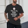 Bear Baseball Shirt For Players Fans And Moms Unisex T-Shirt