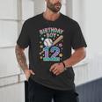 Birthday Boy 12th Birthday Baseball Unisex T-Shirt Birthday Boy 12th Birthday Baseball Unisex T-Shirt