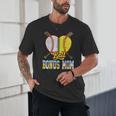 Bonus Mom Of Both Half Baseball Softball Ice Cream Drip Unisex T-Shirt Bonus Mom Of Both Half Baseball Softball Ice Cream Drip Unisex T-Shirt