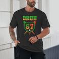Bruh 67 Baseball Christmas Gingerbread Drip Number 67 Player Unisex T-Shirt Bruh 67 Baseball Christmas Gingerbread Drip Number 67 Player Unisex T-Shirt