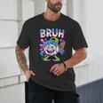 Bruh Baseball Drip Boys Youth Ice Cream Dripping Baseball Unisex T-Shirt