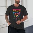Bruh Baseball Ice Cream Drip Number 67 Player 67th Birthday Unisex T-Shirt Bruh Baseball Ice Cream Drip Number 67 Player 67th Birthday Unisex T-Shirt