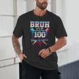 Bruh It's My 100 Days Of School Baseball Ice Cream Drip Boys Unisex T-Shirt Bruh It's My 100 Days Of School Baseball Ice Cream Drip Boys Unisex T-Shirt