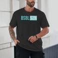 BSBL SZN Baseball Season Game Day Boys Girls Youth Unisex T-Shirt