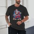 Christmas Baseball Santa Game Day Xmas Boys Kids Men Unisex T-Shirt Christmas Baseball Santa Game Day Xmas Boys Kids Men Unisex T-Shirt