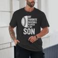 Cute Favorite Baseball Player Is My Son Women Men Unisex T-Shirt Cute Favorite Baseball Player Is My Son Women Men Unisex T-Shirt