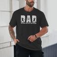 Dad Baseball The Man The Myth The Legend Daddy Father's Day Unisex T-Shirt Dad Baseball The Man The Myth The Legend Daddy Father's Day Unisex T-Shirt