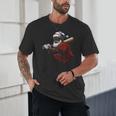 Dominican Republic Santa Christmas Baseball Beisbol Unisex T-Shirt Dominican Republic Santa Christmas Baseball Beisbol Unisex T-Shirt