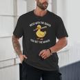 Duck And Baseball Bat Mess With The Quack You Get Whack Unisex T-Shirt