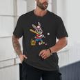 Easter Bunny Baseball Player Batter Rabbit Boys Kids Men Unisex T-Shirt