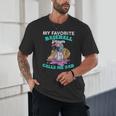 My Favorite Baseball Player Calls Me Dad Ice Cream Drip Unisex T-Shirt My Favorite Baseball Player Calls Me Dad Ice Cream Drip Unisex T-Shirt
