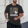 My Favorite Player Calls Me Granna Baseball Leopard Unisex T-Shirt My Favorite Player Calls Me Granna Baseball Leopard Unisex T-Shirt