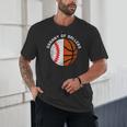 Granny Of Ballers Baseball Basketball Grandma Granny Unisex T-Shirt Granny Of Ballers Baseball Basketball Grandma Granny Unisex T-Shirt